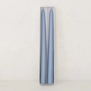 30cm Tapered Candle Pair - Dusty Blue